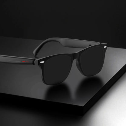 4K HD AI Smart Glasses Chat GPT Bluetooth Call Music Headphones With Camera Recording Voice Assistant Sunglasses for Women Men