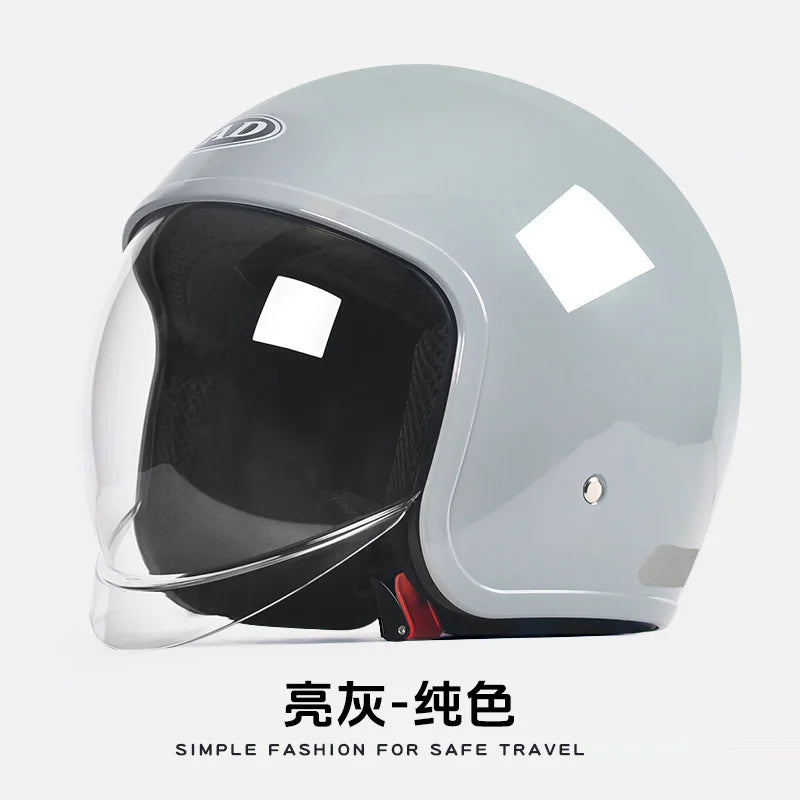 GB Certified Electric Vehicle Helmet for Men and Women All-season Universal Electric Vehicle Safety Helmet Motorcycles Winter