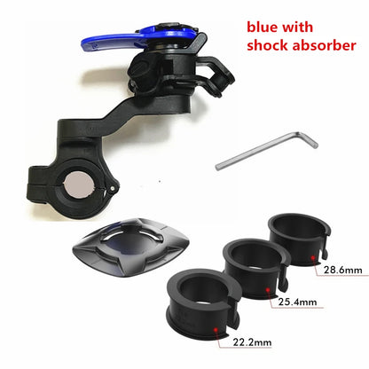 Bicycle Phone Holder Shock-resistant Absorber Absorption Modul Motorcycle MTB Scooter Bike Handlebar Security Quick Lock Stand