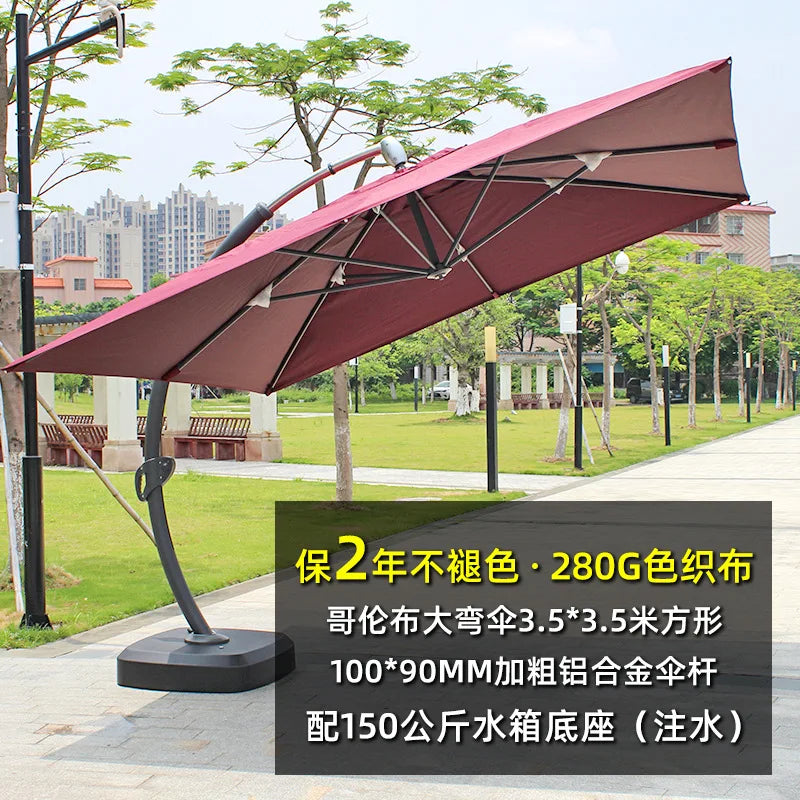 Outdoor Garden Parasol Garden Terrace Large Sun Umbrella