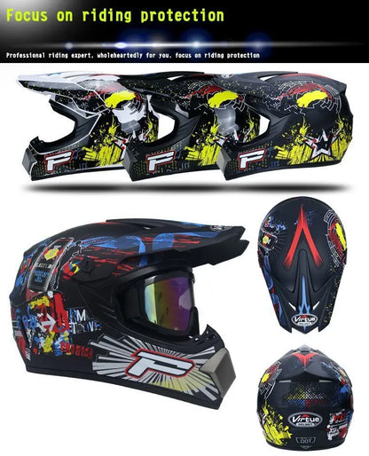 four seasons Racing Helmets Motorcycle Helmet  riding helmet and  rally Helmet Large adv Sports helmet Motocross Helmet Casco