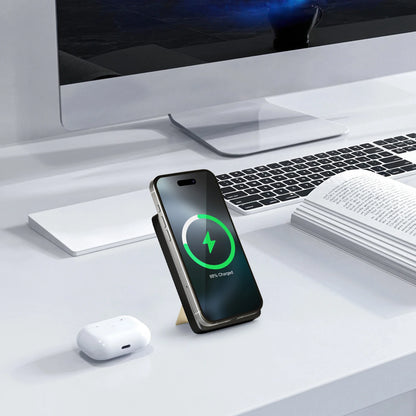 Magnetic Wireless Charger Station 15W Fast Charging Multi-Device Lightweight Portable For IPhone 17 16 15 14 13 Samsung AirPods
