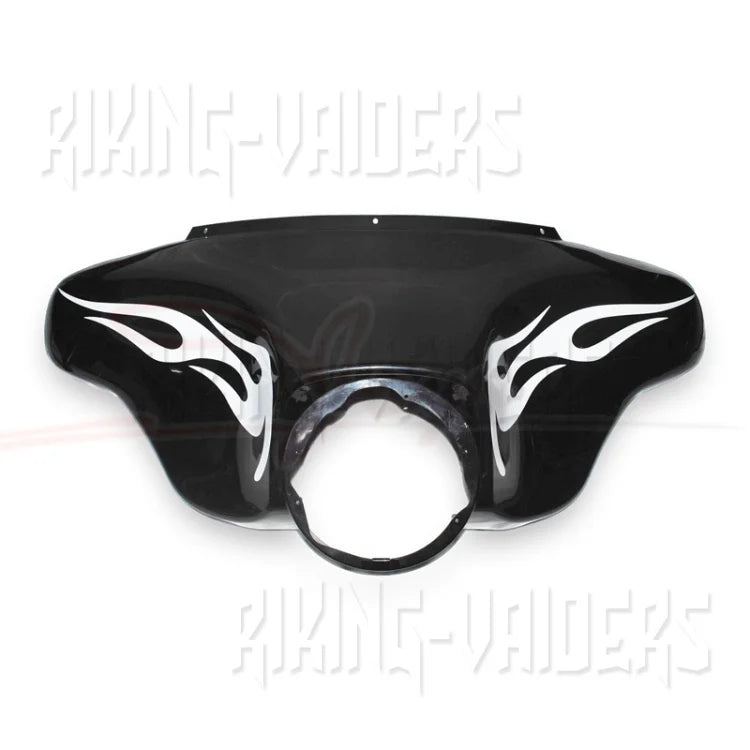Suitable for Harley Glide, Street, Flagship, Glide 1996-2013 New Modification, Hood Decal, Latte, Sticker