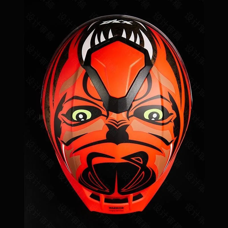 Motorcycle Helmet Anti-fog Dual Lenses Large Tail Full Face Helmets Men Women Motorbike Racing Helmets Casque Moto Casco