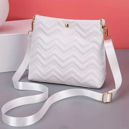 Women's Quilted Crossbody Bag with Cat Pearl Pendant - Elegant Shoulder Purse for Holiday gifts, 2025 Stylish Novelty Handbag