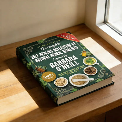 A complete set of self-repairing natural herbal therapy series, inspired by Barbara O'Neill, 2025 new edition, collector's editi