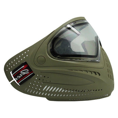 Spunky I Paintball Mask with Double Layers Colorful Lens Goggle for Outdoor Sports