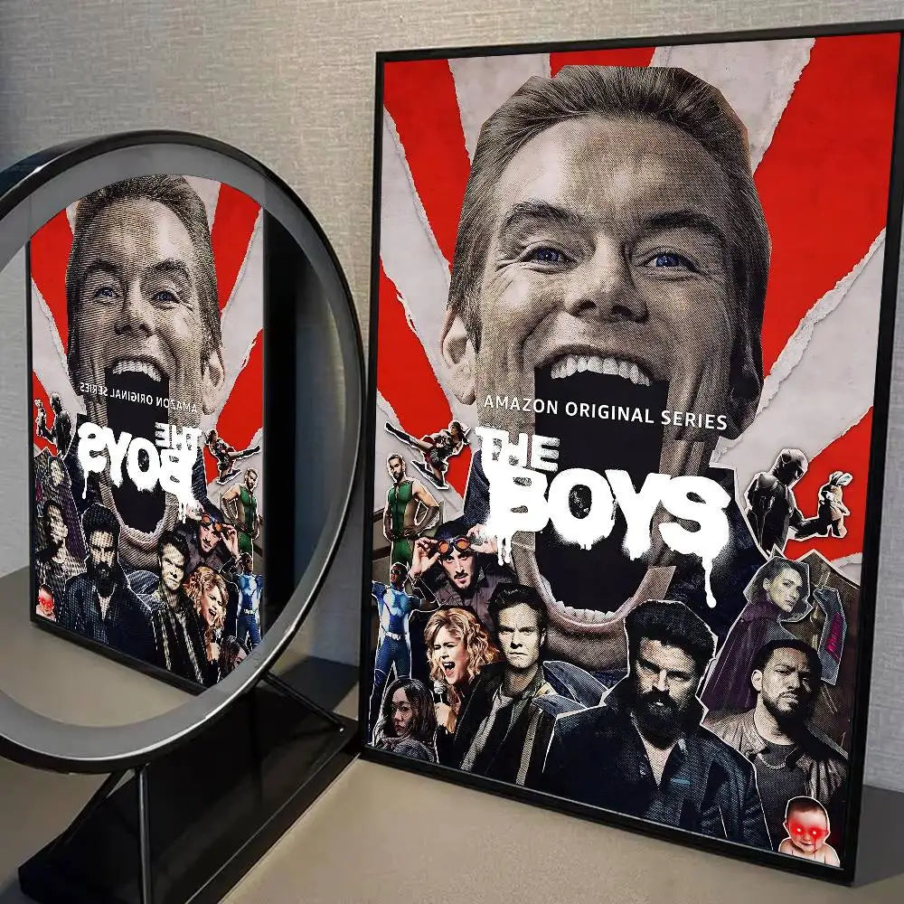 The Boys Poster Print A5 A4 A3 A2 Wall Art Decor For Room Office Gift For Fans