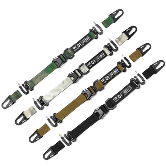 Outdoor Camping Hanging Strap Portable Adjustable Hand Lanyard for Bag Camping Picnic Equipment Outdoor Strap Carabiner Clips