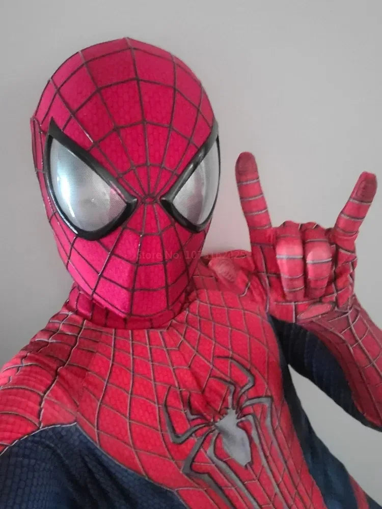 New Amazing Spider-Man 2 Handcrafted High-Quality Mask Spiderman Garfield's Version Of Peter Parker For Halloween Christmas Gift