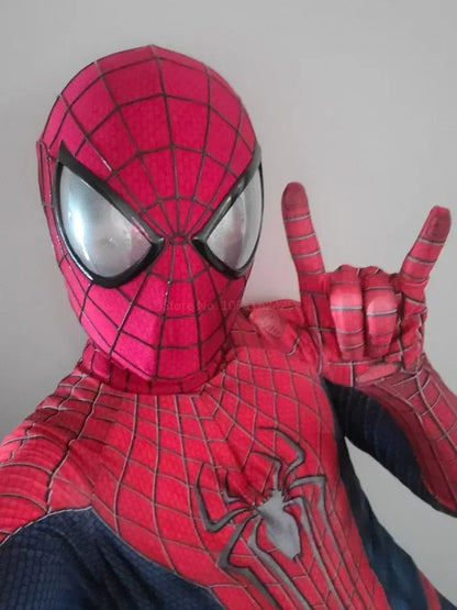 New Amazing Spider-Man 2 Handcrafted High-Quality Mask Spiderman Garfield's Version Of Peter Parker For Halloween Christmas Gift