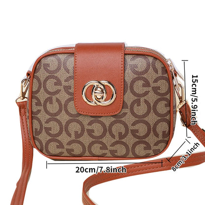 New Women Leather Shoulder Large Capacity Single Shoulder Straddle Bag multifunctional shoulder bag,  daily use and travel