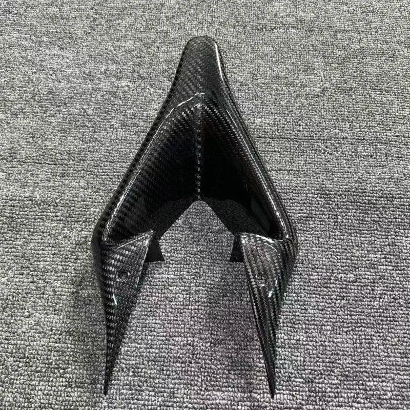 Carbon Fiber For KAWASAKI Ninja ZX4R ZX4RR ZX-4R ZX25R Front Air Wing Bird Beak Inlet Lower Fairing Kit Front Air intake Cover