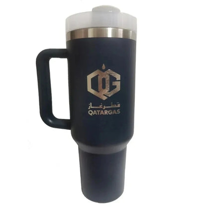 40oz H2.0, 304 Stainless Steel Vacuum Insulated Tumbler With Lid Straw For Water Cold Warm Thermal Coffee Car Cup