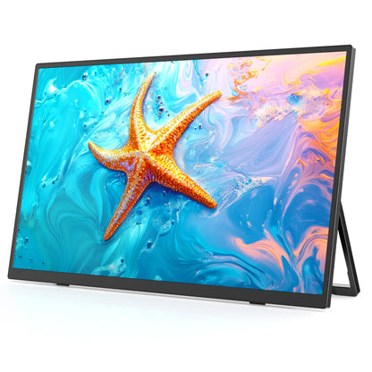 UPERFECT 4K Portable Touch Monitor 15.7" 3840 * 2160 UHD w/USB-C HDMI Laptop Display 1200:1 100% RGB IPS 10-Point Touch Screen