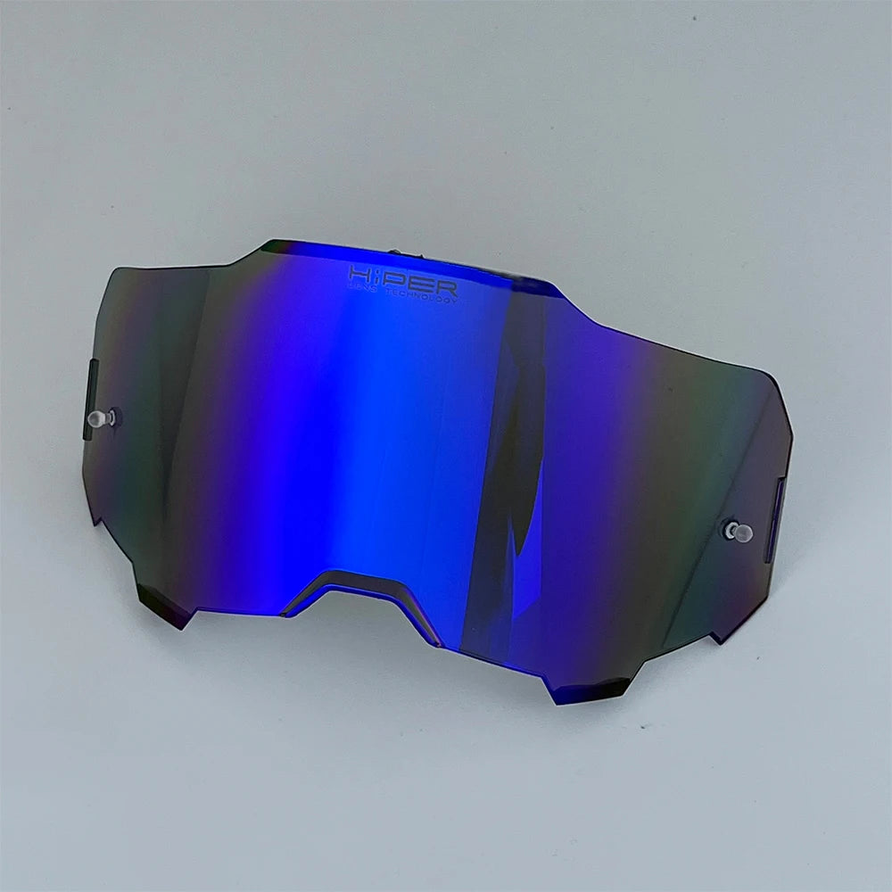 Lens for 100 Men Women Motocross Goggles Helmet MX Moto Dirt Bike ATV Ski Outdoor Sports Glass Scooter Goggles Mask Cycling
