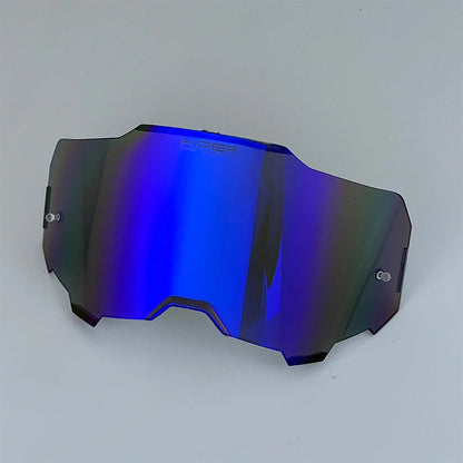Lens for 100 Men Women Motocross Goggles Helmet MX Moto Dirt Bike ATV Ski Outdoor Sports Glass Scooter Goggles Mask Cycling