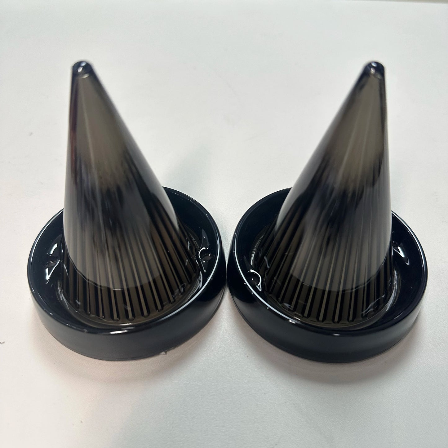 Pair Motorcycle Indicator Lens Cover Turn Signal Light Cap For Harley Touring Road Glide Road King Electra Tour Glide 1986-2021