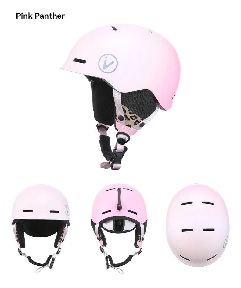 VECTOR Ski Helmet Safety Integrally-Molded Snowboard Helmet Motorcycle RemovableSkiing Snow Husband Men Women Child Kids