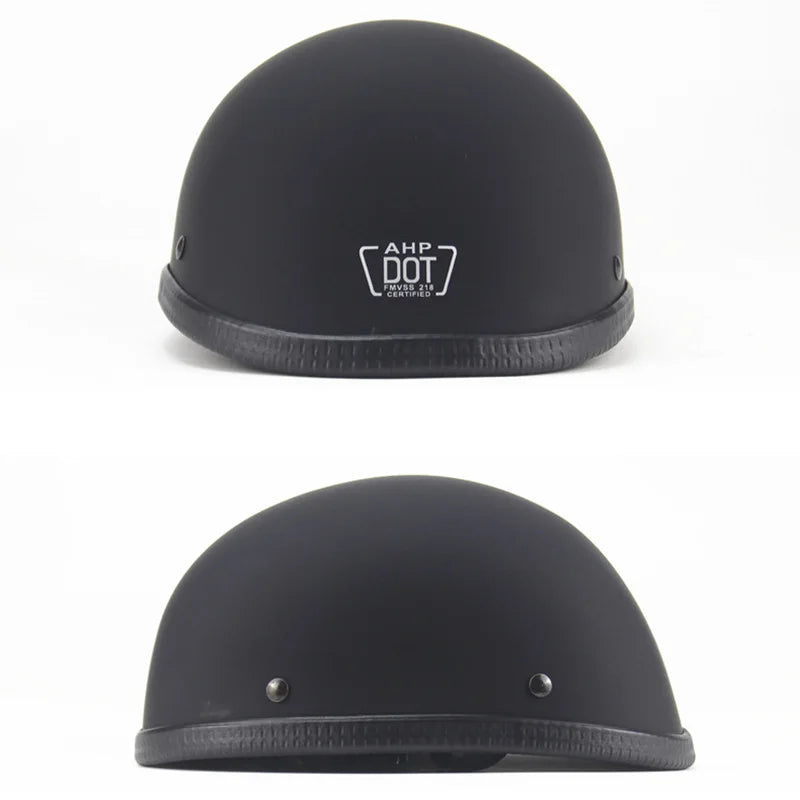 1X Motorcycle Helmet Open Face Helmet Half Helmet Retro Moto Casco Capacete Dot Approved Half Face Safety Helmet DOT