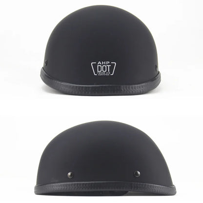 1X Motorcycle Helmet Open Face Helmet Half Helmet Retro Moto Casco Capacete Dot Approved Half Face Safety Helmet DOT