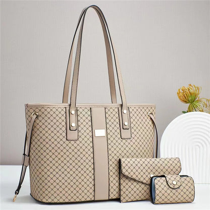 Luxury Brand Designer Women'S Handbag Fashion New Large Capacity Shoulder Bag Classic Retro Crossbody Bag Commuting Tote Bag