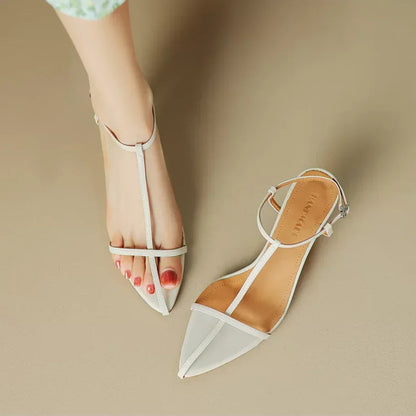 High Heels Sandals Sexy Women Pointed Toe Shoes Luxury Woman Slippers New Pumps Beach Dress Flip Flops Party Mujer Sandalias