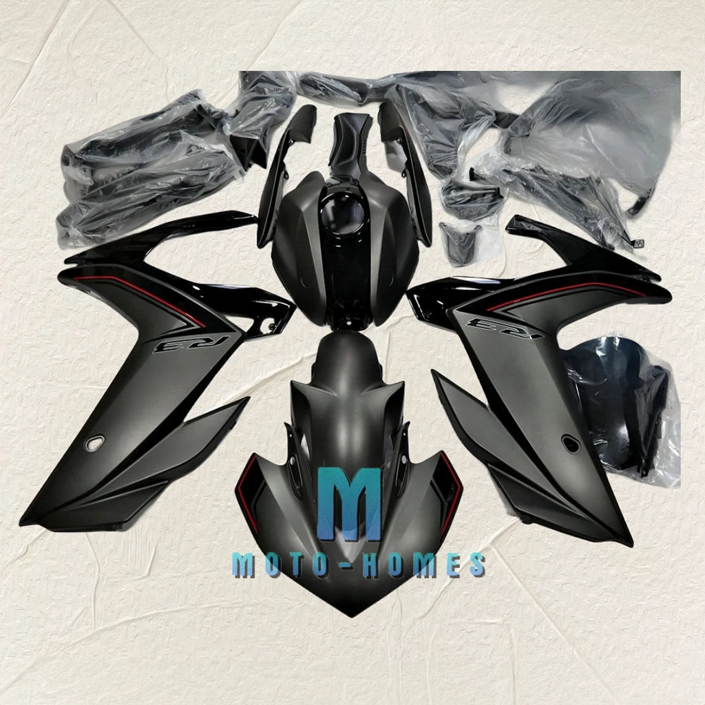 Free Custom fairings Kit for YZF R3 R25 2015 2016 2017 2018 Yamaha R25 R3 15-18 Injection Motorcycle Body Repair Kits Blue