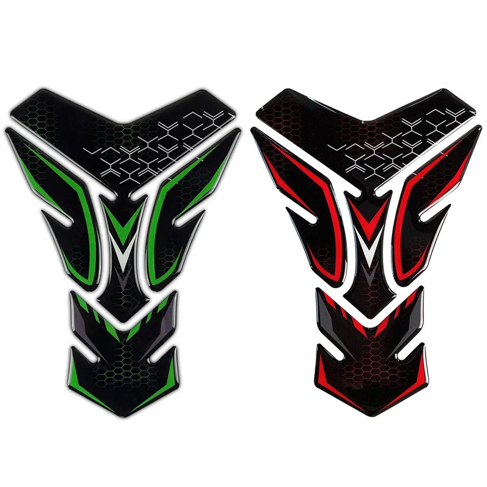 3D Motorcycle Tank Pad Protector Stickers Decal Accessories For Kawasaki Ninja400 Z900 Z1000 zx10r er6n Versys 650 Accessories