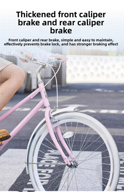 Women's Sweet & Fresh-Style Commuter Bike (For Junior & Senior High School Students · Unisex Adults · Commuter Racing Model)