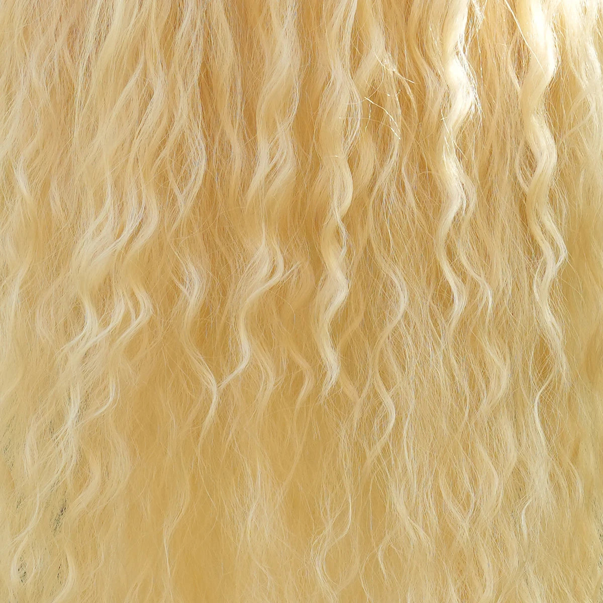 PARK YUN Extra Long Blonde Cosplay Wigs With Bangs Loose Long Curly Blonde Lolita Wig Synthetic Heat Resistant  Wig 44 Inch
