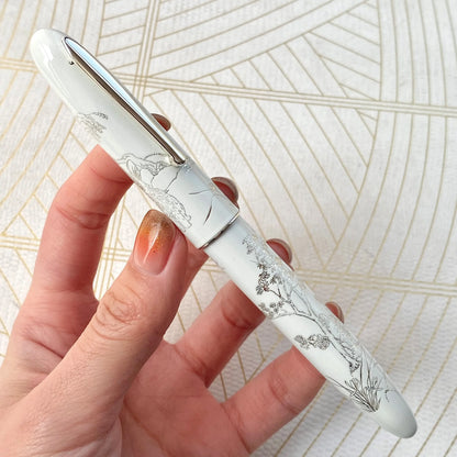 Limited Hongdian N23 Fountain Pen Rabbit Year High-End Students Business Office Writing Supplies Gold Carving Student Gift Pens