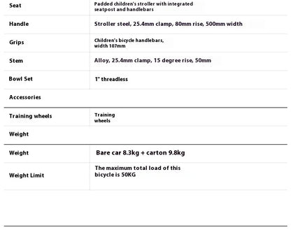 Youth Mountain Bike 16/20 Inch Children's Bicycle for Boys And Girls 6-12 Years Old Student Pedal Bike with Adjustable Frame