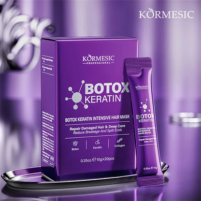 Keratin Hair Mask 5 Seconds Repair Damaged Frizzy Hair Soft Smooth Shiny Nutrition Deep Moisturize Nourishing Hair Care