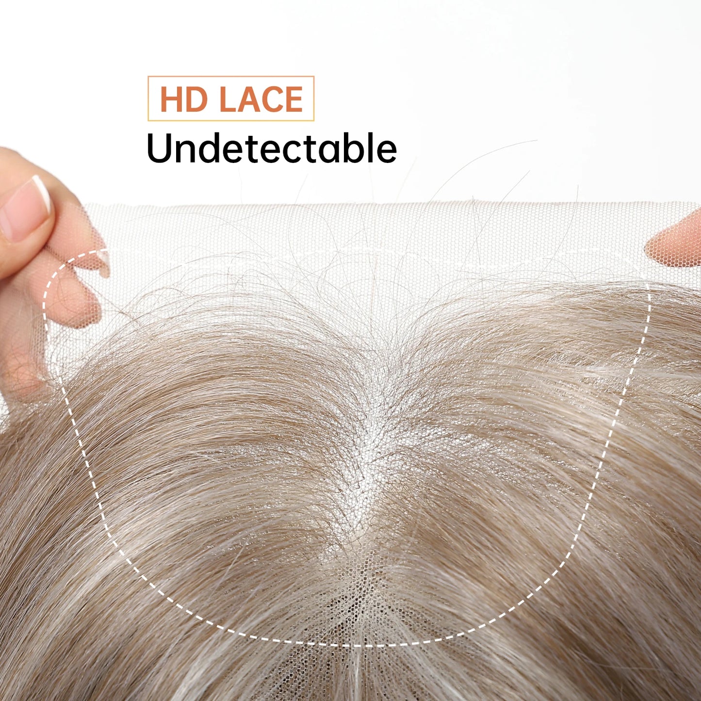 13*6 HD Lace Front Wigs Blonde Mixed Brown Synthetic Wigs For Women Daily Party Short Straight Natural Fake Hair Heat Resistant
