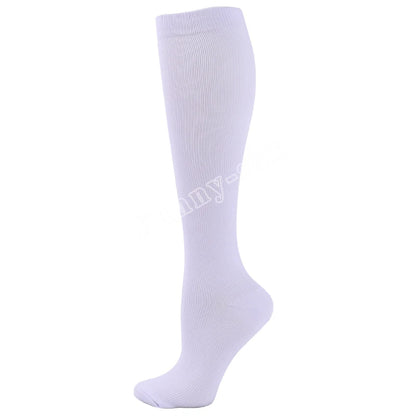 Unisex Compression Socks Leg Relief Pain Knee Medical High Stockings Pressure Support Stretch Pressure Circulation Socks 1 Pair