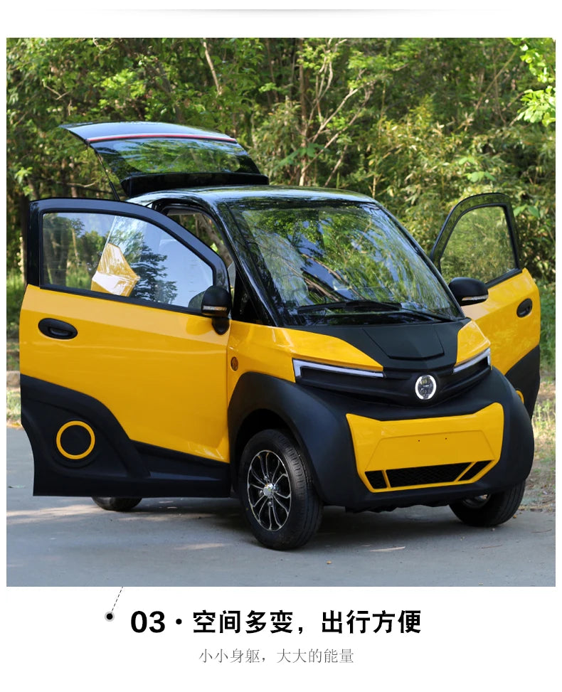 Old man Le four-wheel electric scooter women's home mini small