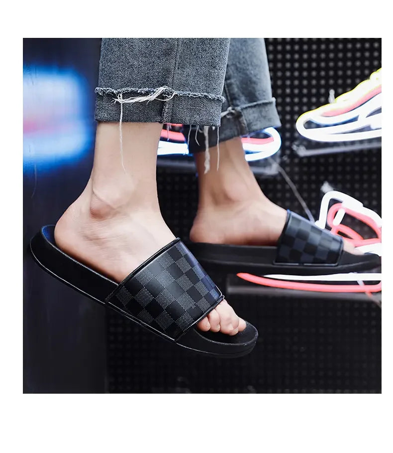Unisexual Home Flip Flops Indoor Beach Shoes Summer Sandals Outdoor Beach Shoe Slippers Women Casual Slides Multi-Style