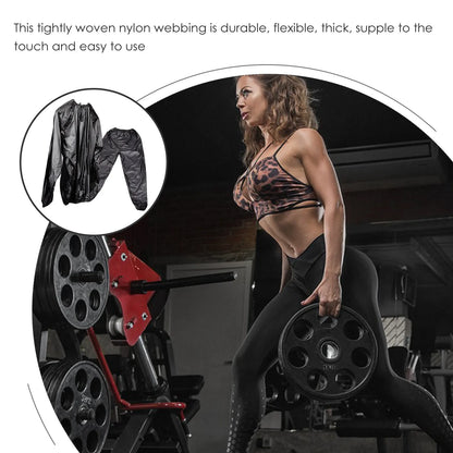 1Set Sauna Suit for Men Women Sweat Top Pants Sweat Suit Polyethylene Material Accelerates Fat Loss Promotes Toxin Removal