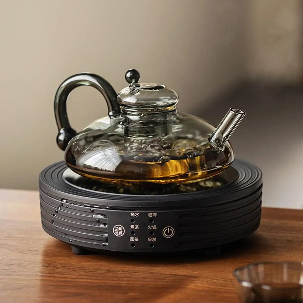 Flower Tea Teapot Set British-Style Boiled Fruit Tea Set Heat-Resistant Glass Affordable Luxury Health Pot Wasserkocher