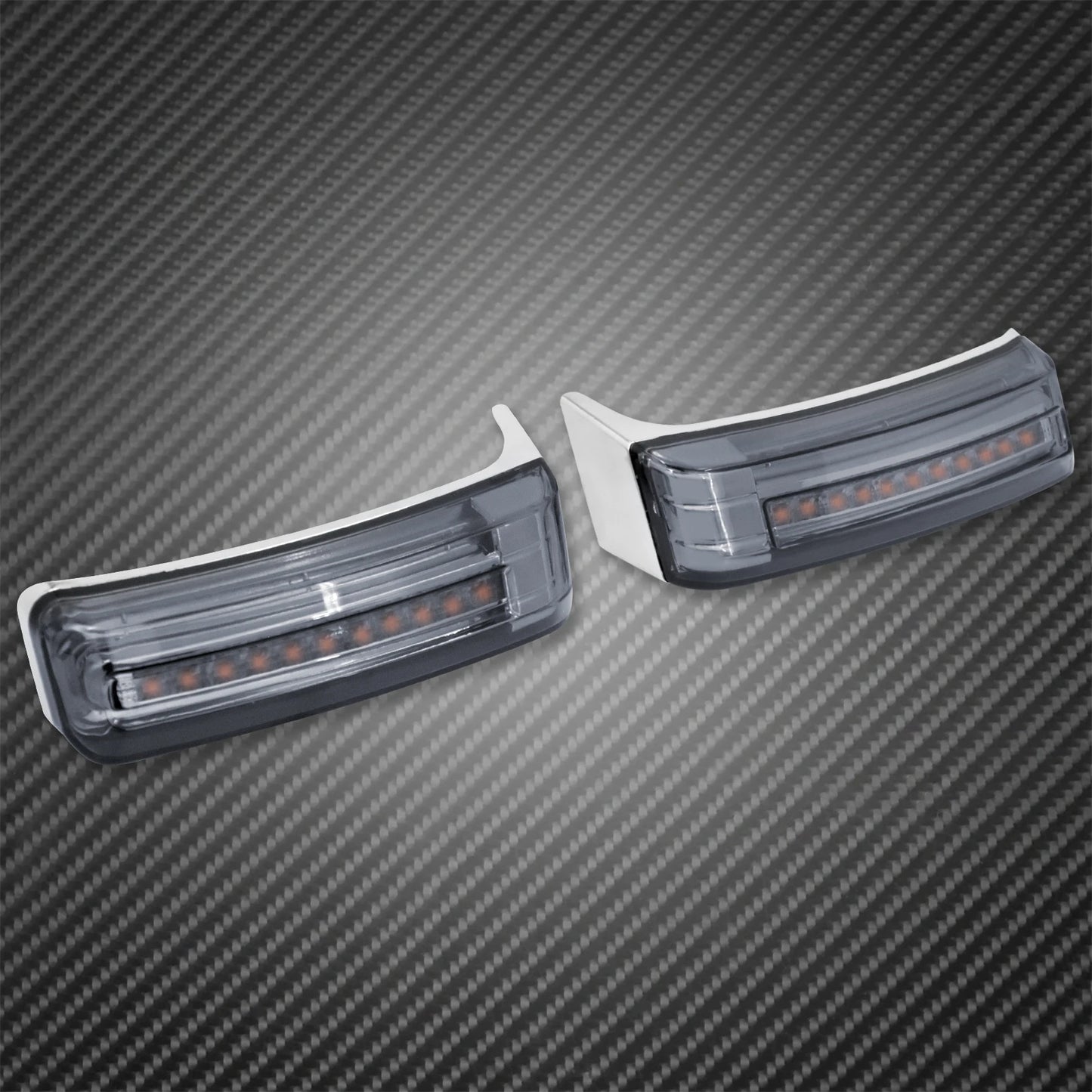 2xMotorcycle LED SaddleBag Turn Lamp Light Run Brake Light For Harley Touring Street Glide Road King FLHR Limited CVO 2014-2022