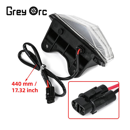 Motorcycle Accessories LED Front Center Marker Pilot Headlight For KAWASAKI NINJA ZX-10R ZX10R 2011-2015 2014 Headlamp Fog Lamp