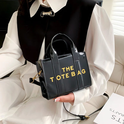 The Tote Bags For Women Crossbody Female Handbag New Solid Words Lette Leisure Large Bag Luxury Fashion Bag designer Bag for PU