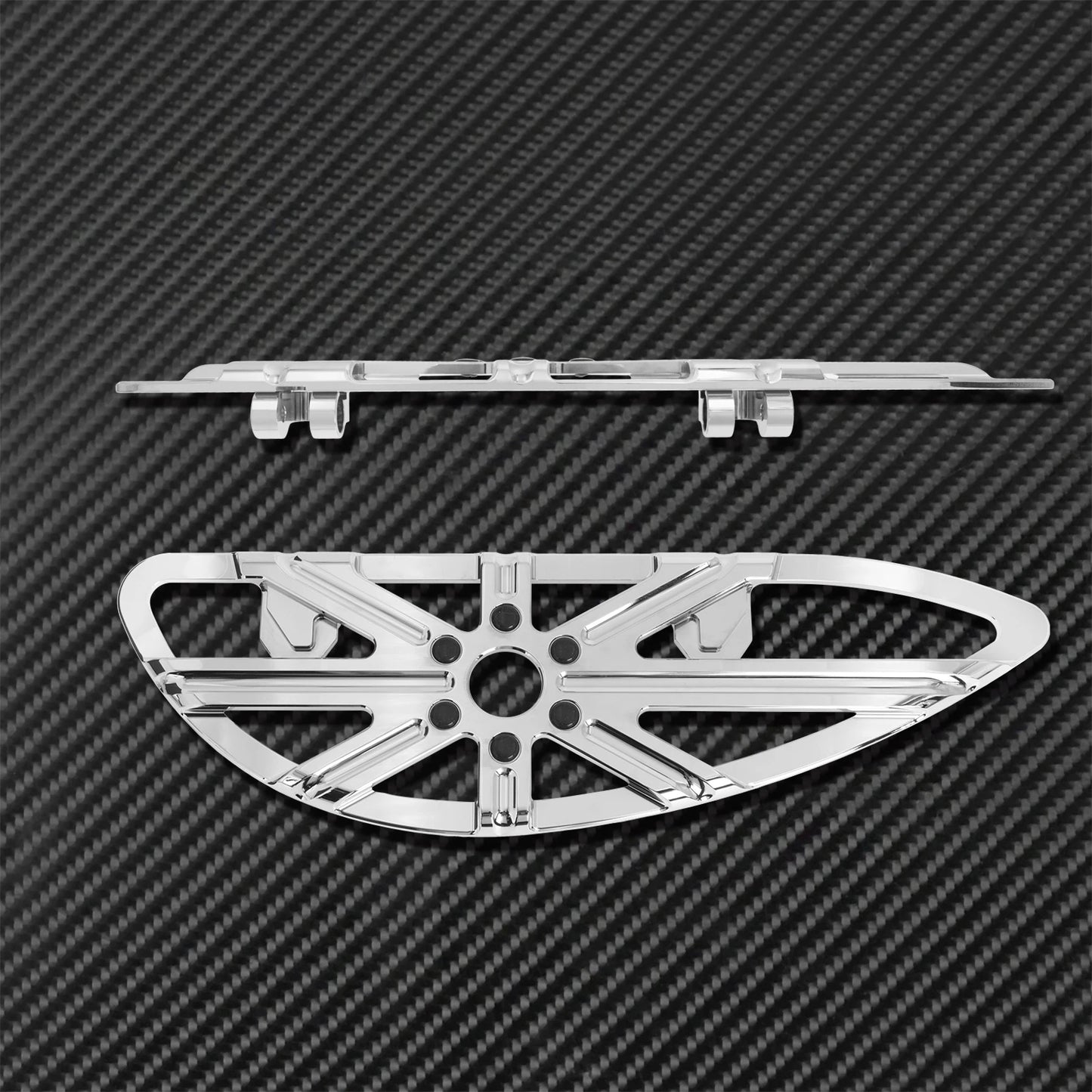 Motorcycle Floorboard Front Rear Footrest Driver Footpeg Passenger Pedal For Harley Touring Electra Street Glide Dyna Softail FL