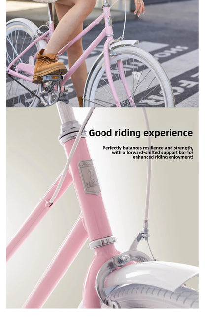 Women's Sweet & Fresh-Style Commuter Bike (For Junior & Senior High School Students · Unisex Adults · Commuter Racing Model)