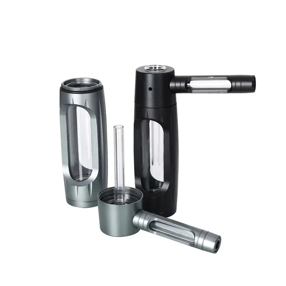 MERCURY Metal Water Smoking Pipe Hookah Kit with Dry Burning Glass Bowls Tobacco Pipes Chicha Shisha Pipe Smoke Accessores