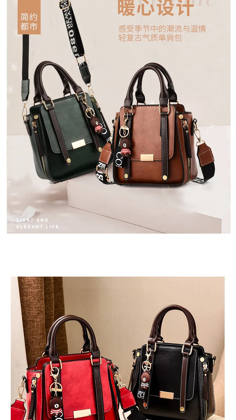 Luxury Brand Designer Women'S Handbag Fashion New Trend Shoulder Bag Classic Retro Crossbody Bag Commuting Small Square Bag