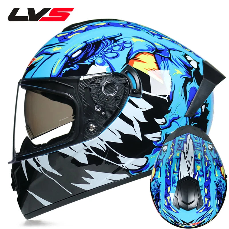 dual-lens Motocross helmet Professional racing dual lens safety helmet, off-road motorcycle full face protector, approved by DOT