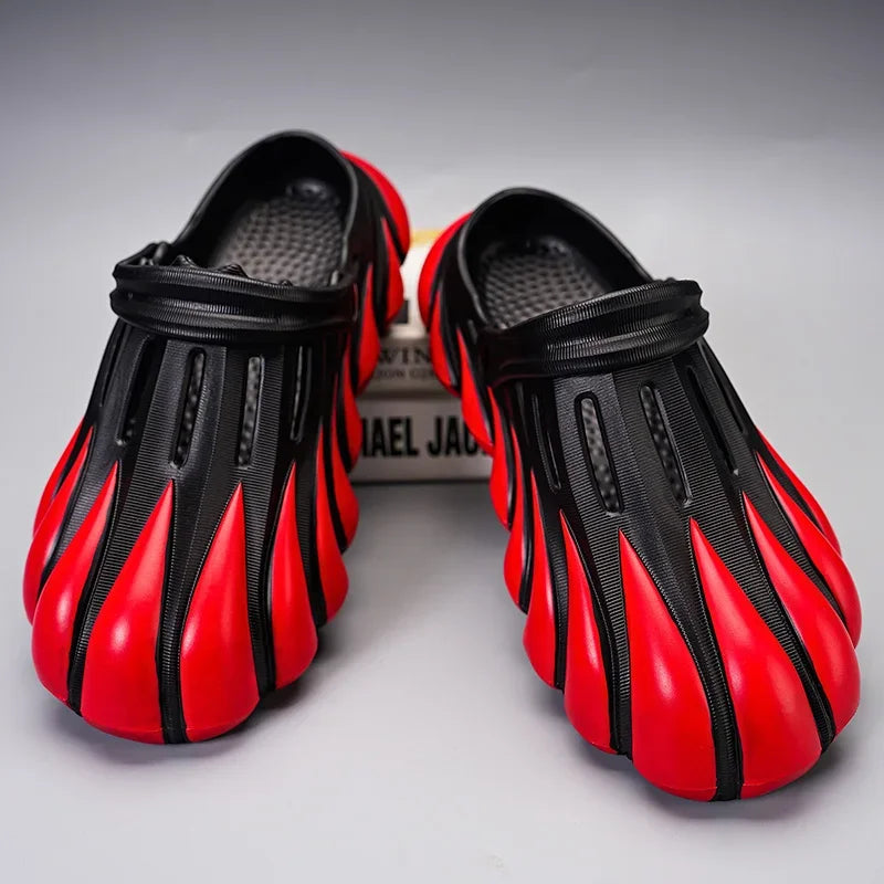 High Quality Summer Men Sandals Slippers Outdoor Beach Comfortable Soft Clogs Mens Beach Sandals Mens Casual Shoes Garden Shoes