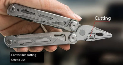Outdoor Camping Multi Tools Folding Survival Gear Plier Knife Wire Stripper Outdoor Mini Portable Hand Tools Knife, Scissors